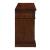 Arden Road Square Wood & Glass Collector Cocktail Table | Cherry