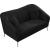 Hermosa Velvet Loveseat