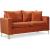 Naomi Velvet Loveseat