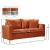 Naomi Velvet Loveseat