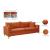Naomi Velvet Sofa
