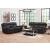 SM Dublin Faux Leather Manual Reclining Sofa