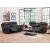 SM Dublin Faux Leather Reclining Living Room Set