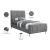 Zara Velvet Twin Size Bed