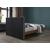Vance Mid-Century Modern Linen Fabric Queen Size Bed