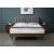 Vance Mid-Century Modern Linen Fabric King Size Bed