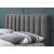 Vance Mid-Century Modern Linen Fabric King Size Bed