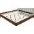 Vance Mid-Century Modern Linen Fabric Queen Size Bed