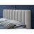 Vance Mid-Century Modern Linen Fabric King Size Bed