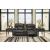 Dunwell Polyester Power Reclining Loveseat w/Console