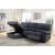 Trifora Fabric L-Shaped Reclining Sectional Sofa