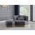 Marquis Velvet Ottoman
