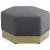 Marquis Velvet Ottoman