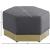 Marquis Velvet Ottoman