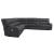 SM Penelope Microfiber L-Shaped Power Reclining Sectional Sofa