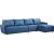 Marcin Fabric L-Shaped Reversible Sectional Sofa
