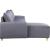 Marcin Fabric L-Shaped Reversible Sectional Sofa