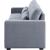 Rogyne Fabric Storage Sofa