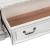 Abbey Park Wood 2-Mirrored Door 1-Drawer Chest