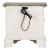 Abbey Park Wood 2-Drawer Night Stand w/Charging Station