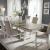 Abbey Park Extendable Wood Dining Set Elegant Trestle Design