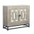 Artemis Wood 2-Door Cabinet w/Mirrored Doors