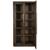 Bradley Wood Tall Cabinet w/Glass Doors