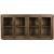 Bradley Wood 4-Door Sideboard w/Glass Doors