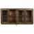 Bradley Wood 4-Door Sideboard w/Glass Doors