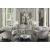 Versailles Oval Velvet Living Room Set