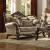 Latisha Fabric/Wood Living Room Set