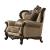 Latisha Fabric/Wood Living Room Set