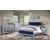 Mairead Fabric/Wood Tufted Panel Bedroom Set w/LED Light