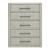 Modern Play Wood 5-Drawer Chest