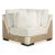 Zada 4-Piece Polyester U-Shaped Sectional Sofa w/Right Arm Chaise Facing