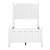 Cottage View Melamine/Wood Panel Headboard & Footboard, Twin Size