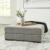 Bayless Polyester Oversized Accent Ottoman