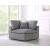 Serene Linen Fabric Deluxe Comfort Corner Chair