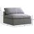 Serene Linen Fabric Deluxe Comfort Armless Chair