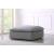 Serene Linen Fabric Deluxe Comfort Ottoman