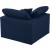 Serene Linen Fabric Deluxe Comfort Corner Chair