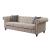 Aurelia Fabric Linen Tufted Sofa