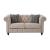 Aurelia Fabric Linen Tufted Living Room Set