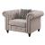Aurelia Fabric Linen Tufted Living Room Set