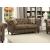 Aurelia Fabric Linen Tufted Loveseat