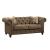 Aurelia Fabric Linen Tufted Loveseat