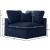 Serene Linen Fabric Deluxe Comfort Corner Chair
