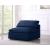 Serene Linen Fabric Deluxe Comfort Armless Chair