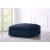Serene Linen Fabric Deluxe Comfort Ottoman