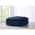 Serene Linen Fabric Deluxe Comfort Ottoman